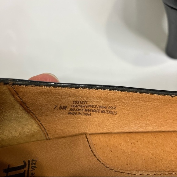 Sofft black patent leather heels pumps peep toe size‎ 7.5 dressy black tie - Picture 10 of 10